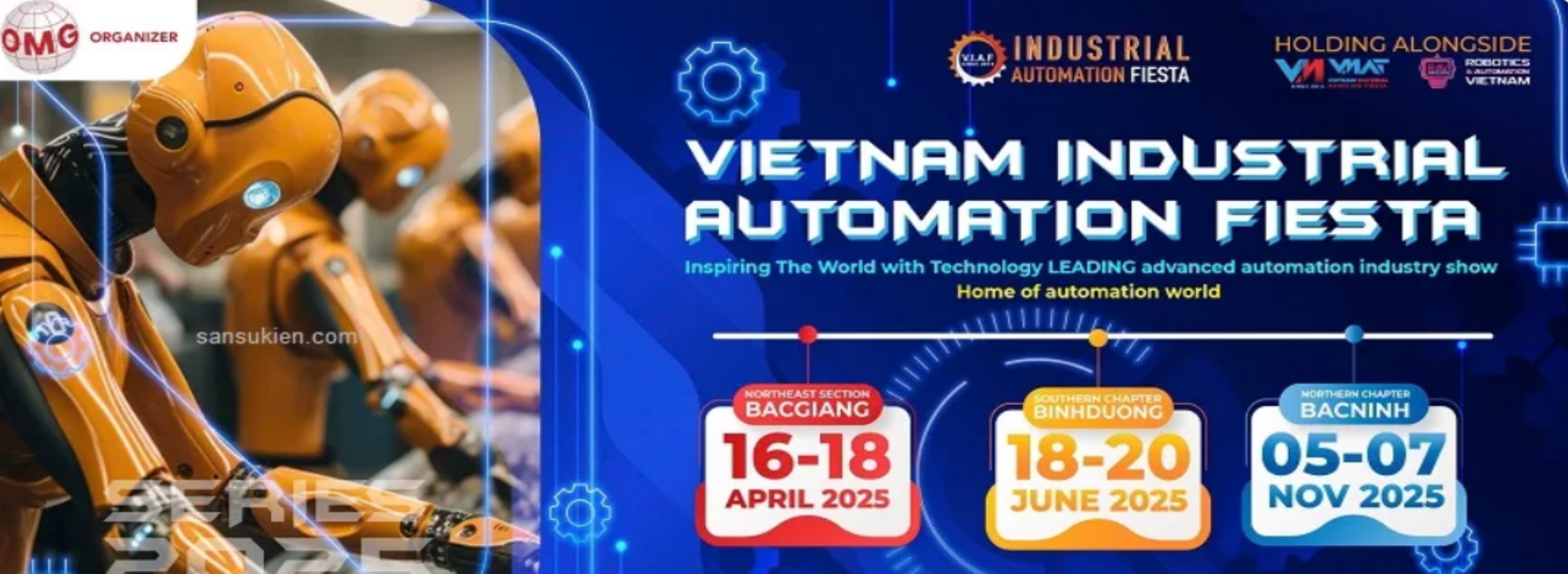 Triển Lãm Tự Động Hóa Công Nghiệp Việt Nam tại Bình Dương